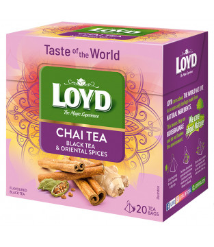Loyd Taste of The World Chai Tea, 20 tea bags