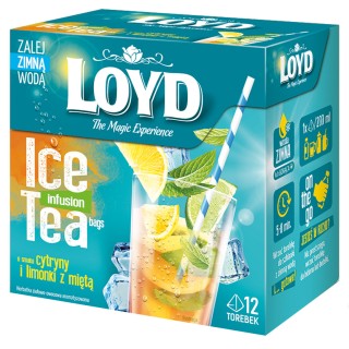 Ice Tea Loyd Cytryna, Limonka i Mięta 12 torebek