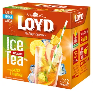 Ice Tea Loyd Jabłko i Ananas 12 torebek