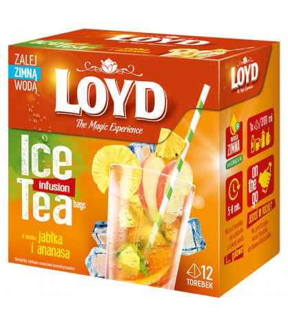 Ice Tea Loyd Jabłko i Ananas 12 torebek