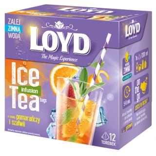 Ice Tea Loyd Pomarańcza i Szałwia 12 torebek