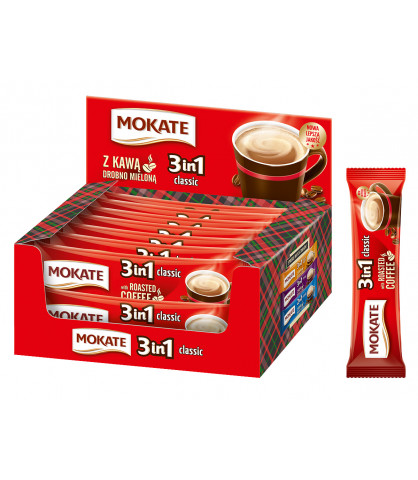 Napój kawowy Mokate 3w1 Classic 15 saszetek