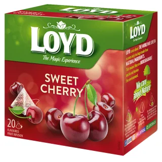 Loyd Sweet Cherry Fruit Tea, 20 bags