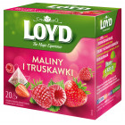 Herbatka owocowa Loyd Malina i Truskawka 20 torebek