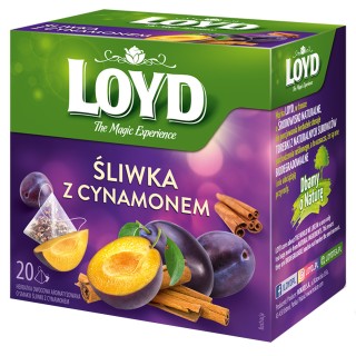 Loyd Plum and Cinnamon Fruit Tea, 20 bags