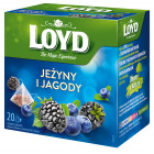Herbatka owocowa Loyd Jagoda i Jeżyna 20 torebek Herbatka owocowa Loyd Jagoda i Jeżyna 20 torebek