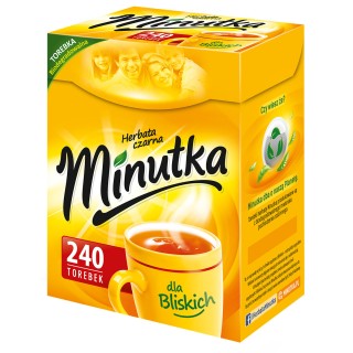Herbata czarna Minutka 240 torebek
