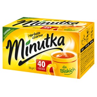 Herbata czarna Minutka 40 torebek