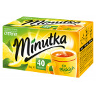 Herbata czarna Minutka o smaku cytryny 40 torebek Herbata czarna Minutka o smaku cytryny 40 torebek