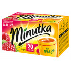 Herbata czarna Minutka o smaku maliny 20 torebek Herbata czarna Minutka o smaku maliny 20 torebek