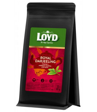 Herbata czarna Loyd ROYAL DARJEELING 80 g