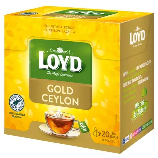 Herbata czarna Loyd Gold Ceylon 20 torebek