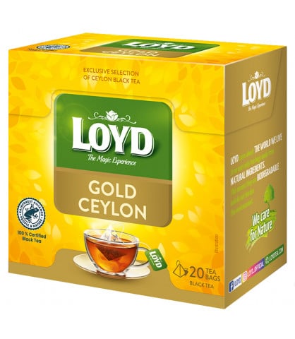 Herbata czarna Loyd Gold Ceylon 20 torebek
