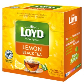 Loyd Lemon Black Tea, 20 tea bags