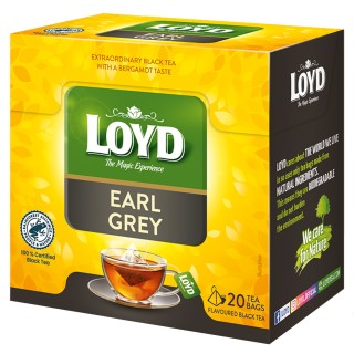 Herbata czarna Loyd Earl Grey 20 torebek