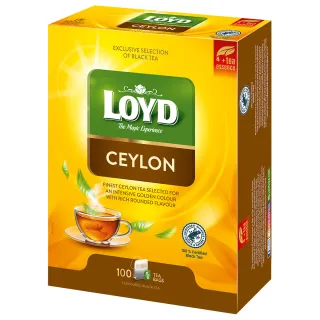 Loyd Ceylon Black Tea, 100 bags