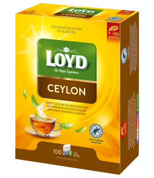 Loyd Ceylon Black Tea, 100 bags