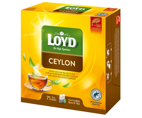 Herbata czarna Loyd Ceylon 75 torebek