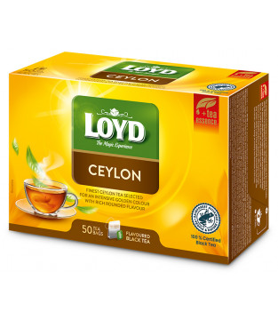 Loyd Ceylon Black Tea, 50 bags
