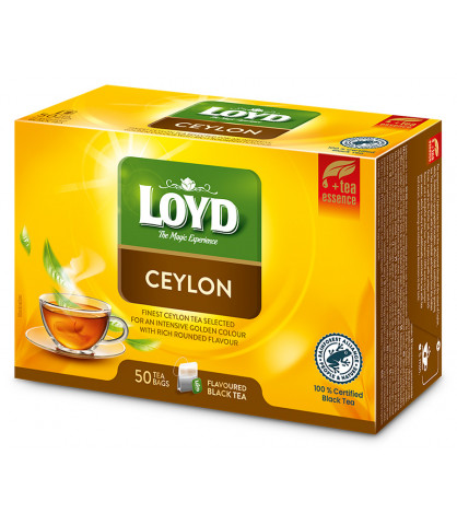 Herbata czarna Loyd Ceylon 50 torebek