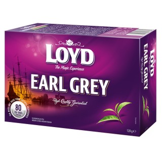 Herbata czarna Loyd Earl Grey 80 torebek