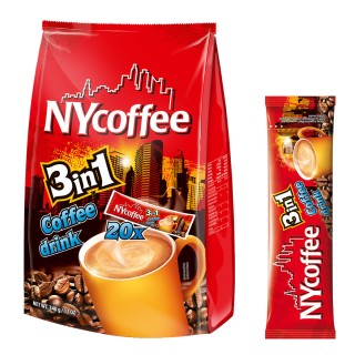 Mokate NYCoffee 3-in-1 coffee drink, 20 sachets