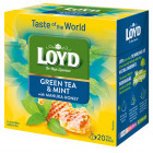 Herbata zielona Loyd Taste of The World Mięta i Miód Manuka 20 torebek Herbata zielona Loyd Taste of The World Mięta i Miód Manuka 20 torebek