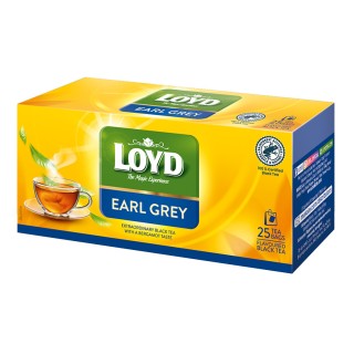 Loyd Earl Grey black tea, 25 bags
