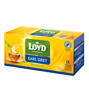 Loyd Earl Grey black tea, 25 bags