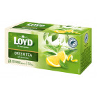 Herbata zielona Loyd o smaku cytrynowym 20 torebek