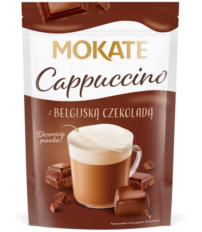 Cappuccino Mokate o smaku Belgijskiej Czekolady 110 g