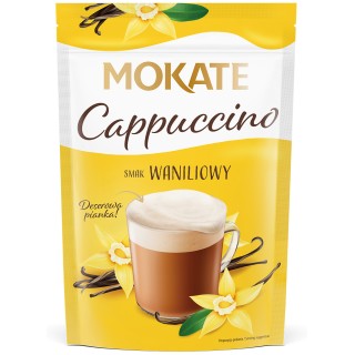 Cappuccino Mokate o smaku Waniliowym 110 g