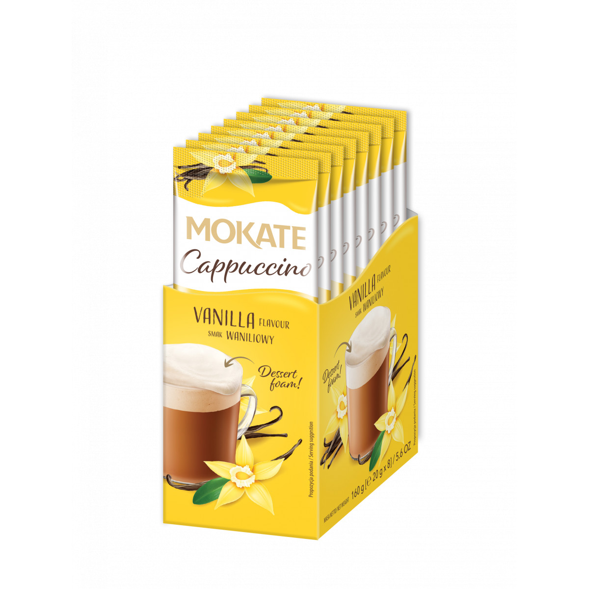 Mokate Vanilla-flavoured Cappuccino 160 g