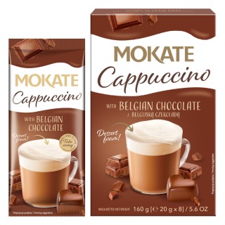 Mokate Belgian Chocolate-flavoured Cappuccino 160 g