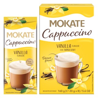 Cappuccino Mokate o smaku Waniliowym 160 g