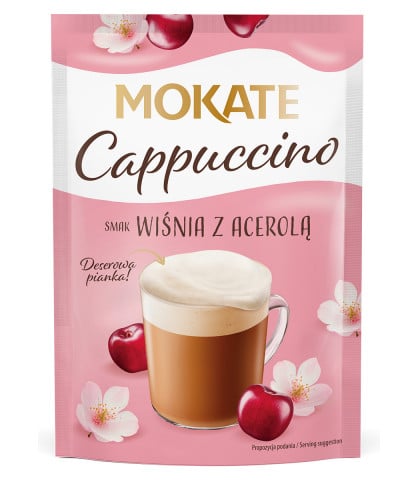 Cappuccino Mokate o smaku wiśniowym z acerolą 40 g