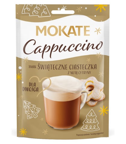 Cappuccino Mokate o smaku świątecznych ciasteczek z nutą cytryny 40 g