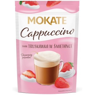 Mokate Strawberry and Cream-flavoured Cappuccino 110 g