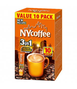 NYC 3-in-1 Salted Caramel Instant Coffee