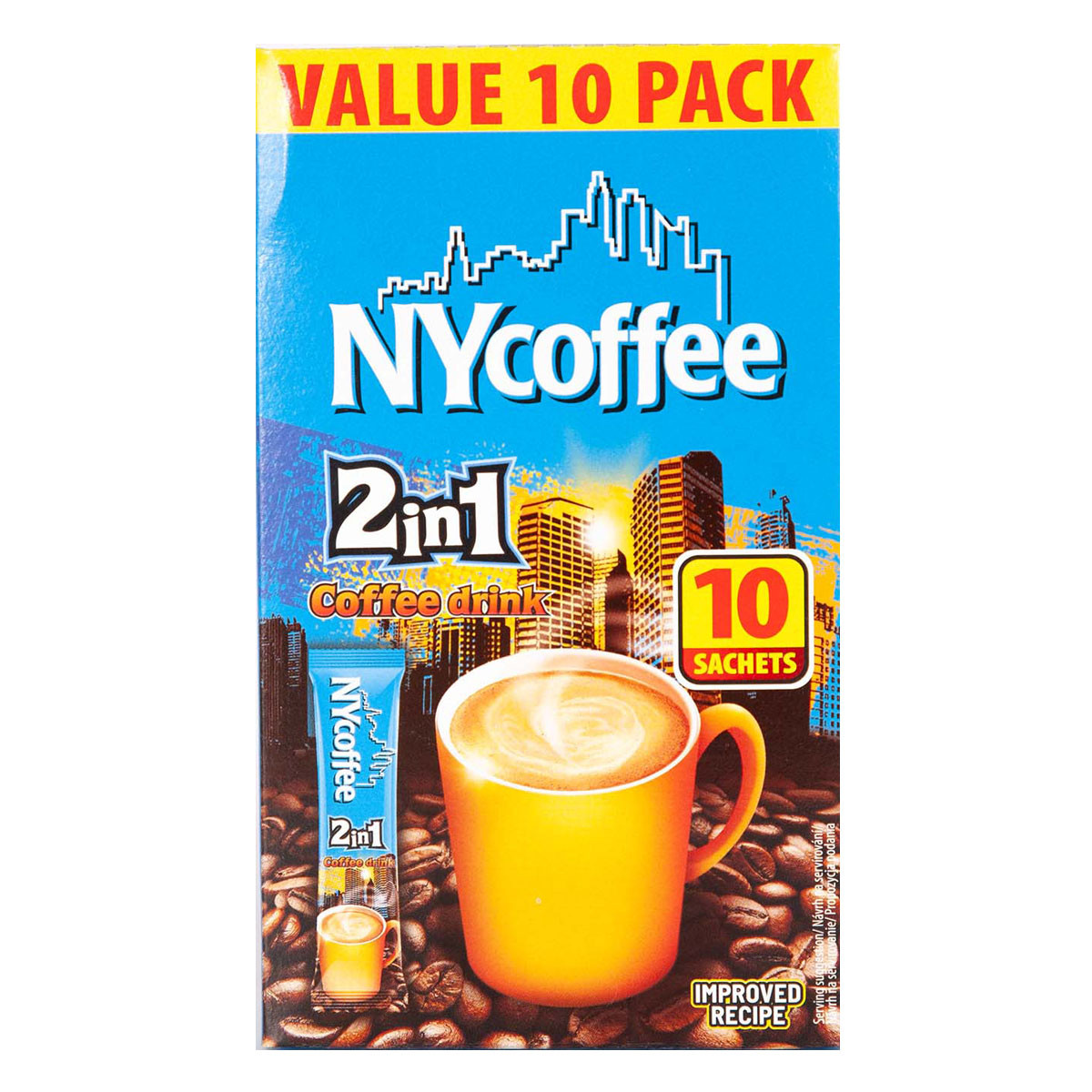 NYC 2-in-1 Classic Flavour Instant Coffee