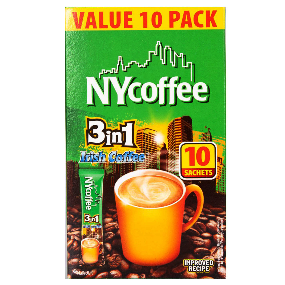 NYC 3-in-1 IRISH Instant Coffee