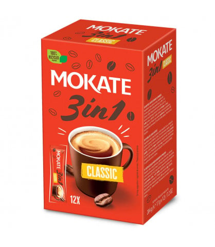 Mokate Mix 3w1 Classic: Klasyczny Smak 12 saszetek
