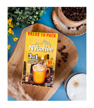 NYC 3-in-1 Vanilla Instant Coffee