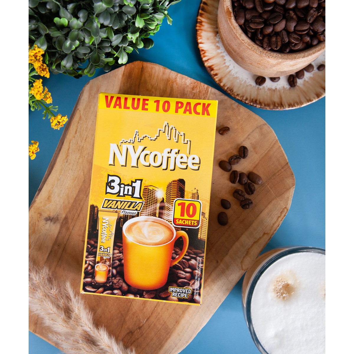 NYC 3-in-1 Vanilla Instant Coffee