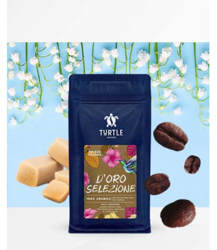 TURTLE Kawa ziarnista, świeżo palona D’oro selezione - 1kg