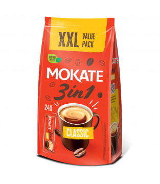 Napój kawowy Mokate 3w1 Classic 24 saszetki