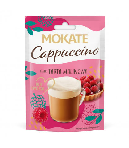 Mokate Cappuccino 40g Tarta Malinowa