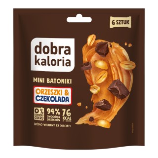 Mini Batoniki Orzeszki&amp;Czekolada 6 szt.