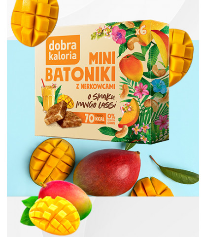 Mini Batoniki o smaku Mango Lassi