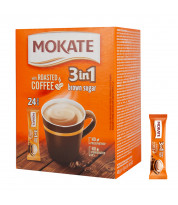 Napój Kawowy 3w1 Instant Brown Sugar Mokate Mix Kawowy 24szt BOX